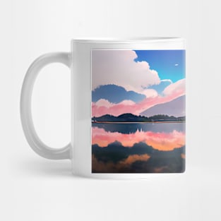 Peaceful landscape in Japan Mug